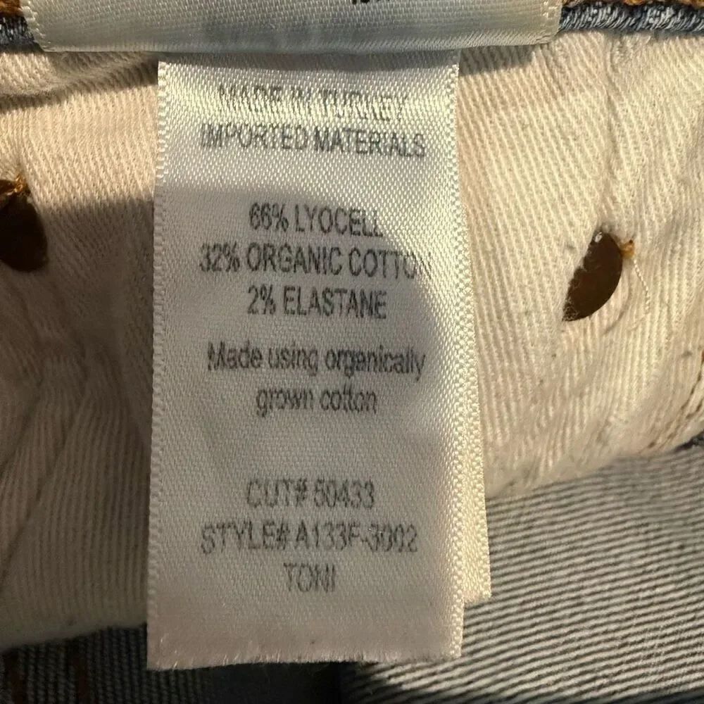 Agolde Toni Slim Ankle Jeans in Stratosphere Size 27 - Picture 9 of 9